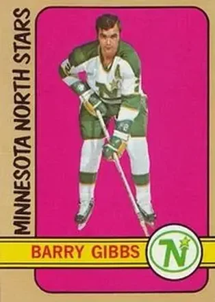 1972-73 Topps #169 - Barry Gibbs - Minnesota North Stars