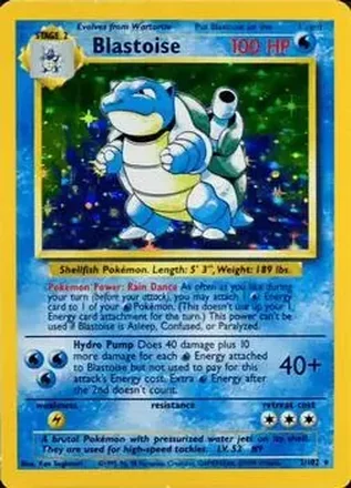 1999 Pokemon Base Set #2/102 - Blastoise