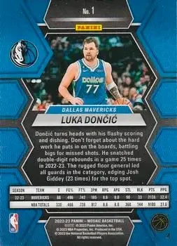 Back of Luka Dončić
