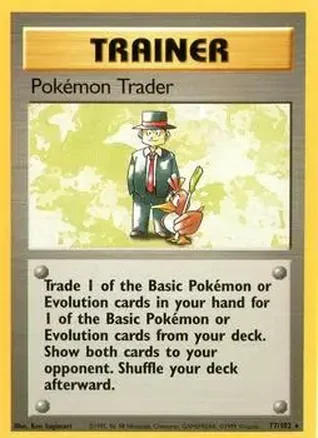 1999 Pokemon Base Set #77/102 - Pokémon Trader