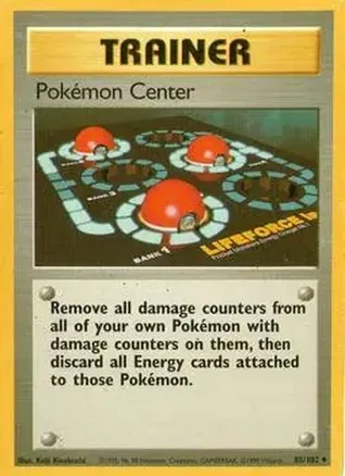 1999 Pokemon Base Set #85/102 - Pokémon Center