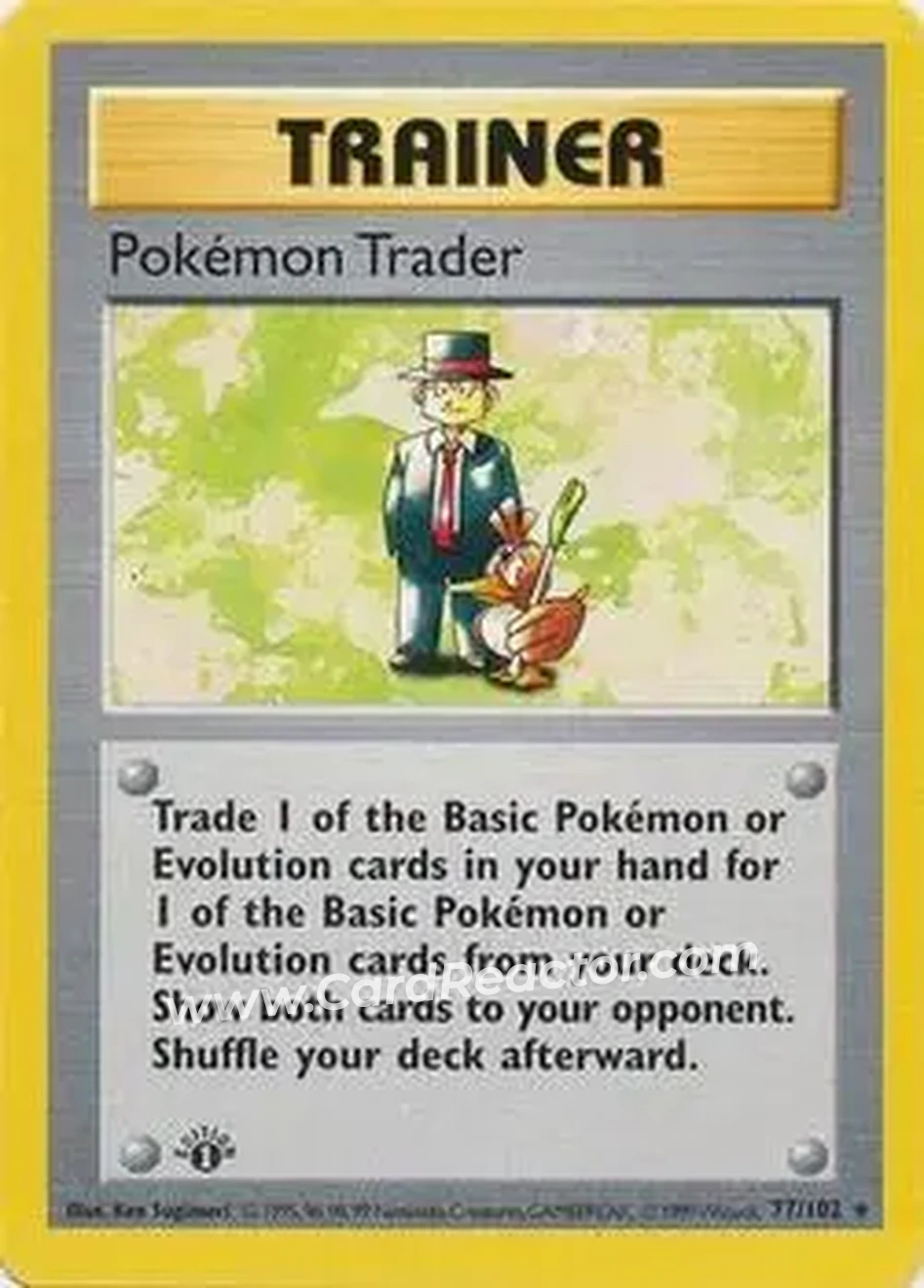 1999 Pokemon Base Set 1st Edition #77/102 - Pokémon Trader