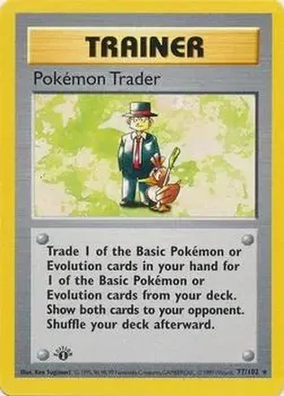 1999 Pokemon Base Set 1st Edition #77/102 - Pokémon Trader