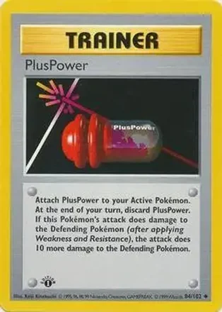 1999 Pokemon Base Set 1st Edition #84/102 - PlusPower