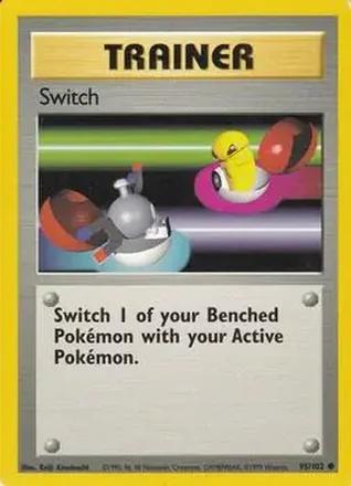 1999 Pokemon Base Set #95/102 - Switch