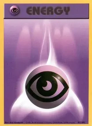 1999 Pokemon Base Set #101/102 - Psychic Energy