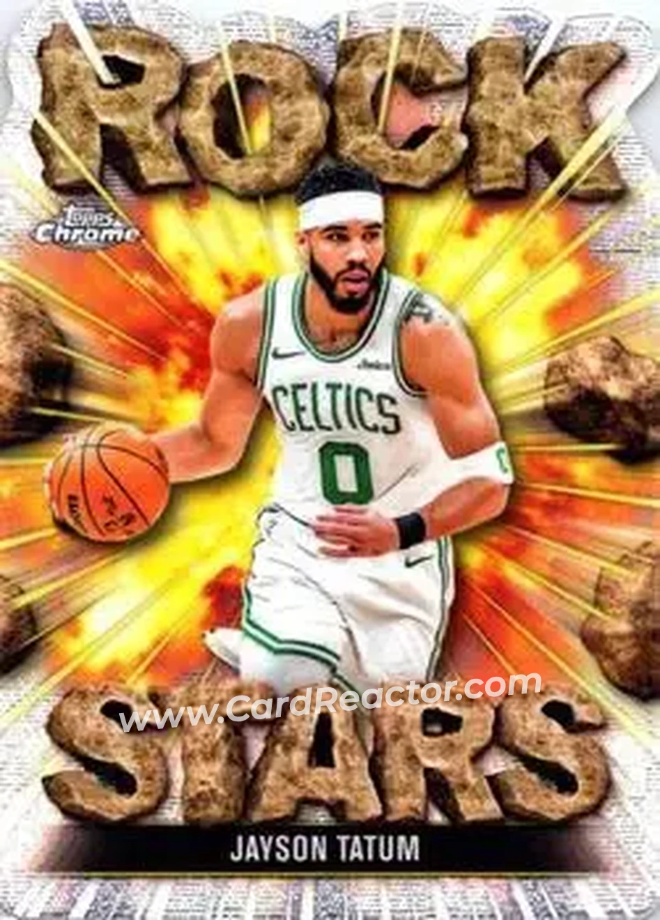 2025-26 Topps Chrome - Rock Stars #RS-1 - Jayson Tatum - Boston Celtics 2025-26 Topps Chrome - Rock Stars #RS-1 - Jayson Tatum - Boston Celtics