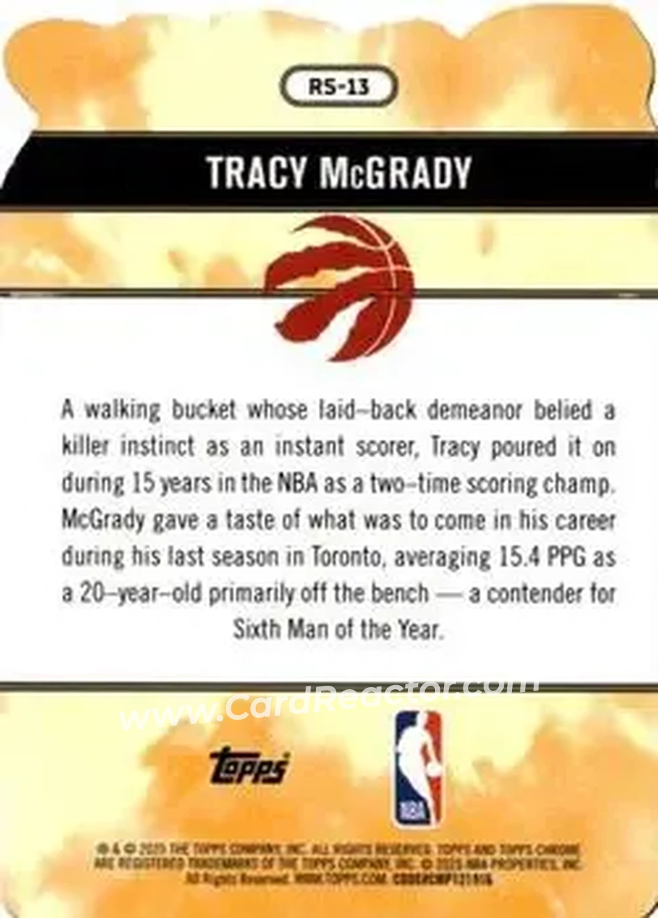2025-26 Topps Chrome - Rock Stars #RS-13 - Tracy McGrady - Orlando Magic 2025-26 Topps Chrome - Rock Stars #RS-13 - Tracy McGrady - Orlando Magic