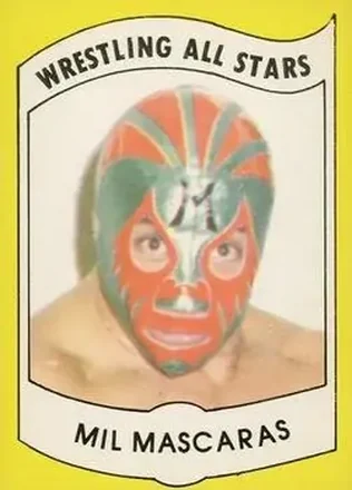 1982 Wrestling All Stars Series A #3 - Mil Mascaras