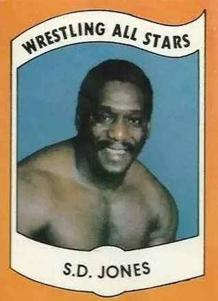 1982 Wrestling All Stars Series B #8 - S.D. Jones