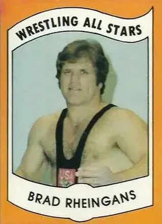 1982 Wrestling All Stars Series B #9 - Brad Rheingans