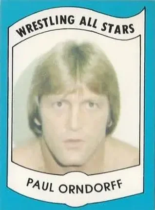 1982 Wrestling All Stars Series B #12 - Paul Orndorff