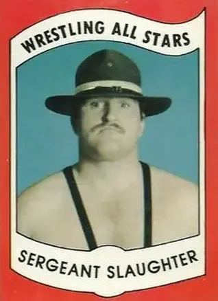 1982 Wrestling All Stars Series B #14 - Sergeant Slaughter