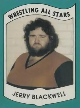 1982 Wrestling All Stars Series B #17 - Jerry Blackwell - Front 1982 Wrestling All Stars Series B #17 - Jerry Blackwell - Front