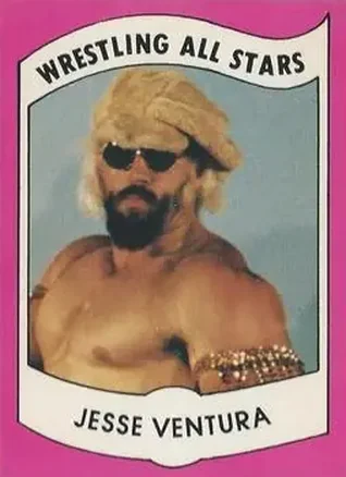 1982 Wrestling All Stars Series B #20 - Jesse "The Body" Ventura