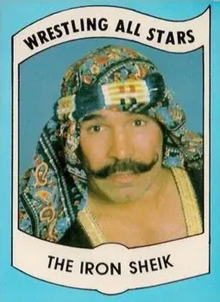 1982 Wrestling All Stars Series B #25 - The Iron Sheik