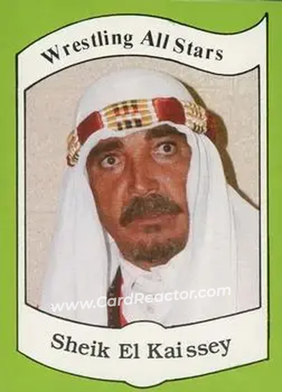 1983 Wrestling All Stars Series A #3 - Sheik El Kaissey 1983 Wrestling All Stars Series A #3 - Sheik El Kaissey
