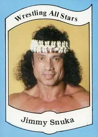 1983 Wrestling All Stars Series A #7 - Superfly Jimmy Snuka
