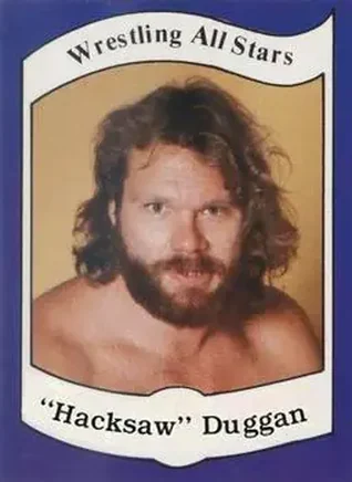 1983 Wrestling All Stars Series A #10 - Hacksaw Jim Duggan