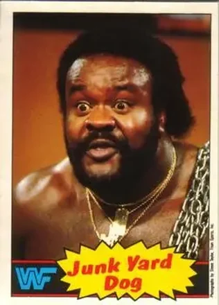 1985 O-Pee-Chee WWF Pro Wrestling Stars #4 - The Junkyard Dog