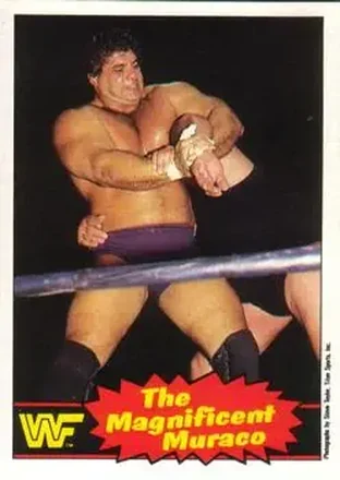 1985 O-Pee-Chee WWF Pro Wrestling Stars Series 2 #2 - The Magnificant Muraco