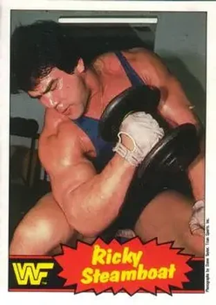 1985 O-Pee-Chee WWF Pro Wrestling Stars Series 2 #5 - Ricky "The Dragon" Steamboat