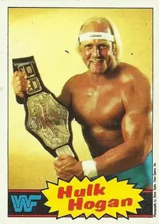 1985 Topps WWF Pro Wrestling Stars #1 - Hulk Hogan