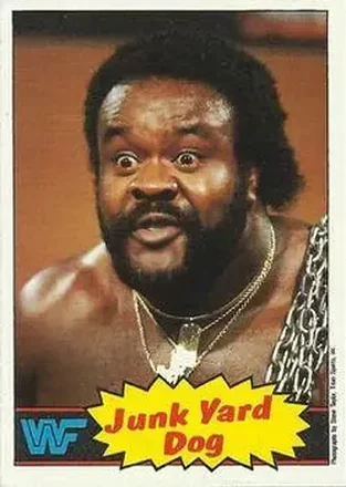 1985 Topps WWF Pro Wrestling Stars #4 - The Junkyard Dog