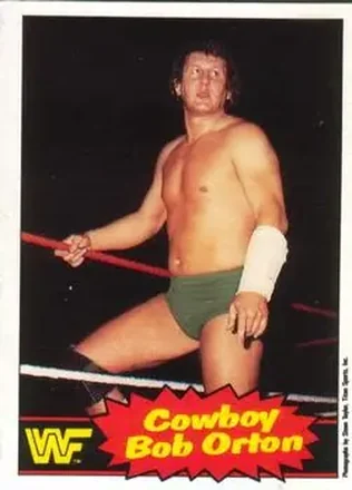 1985 O-Pee-Chee WWF Pro Wrestling Stars Series 2 #12 - Cowboy Bob Orton