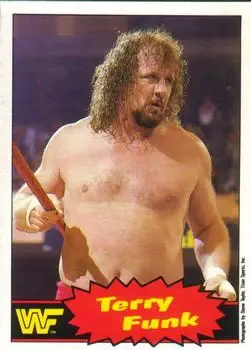 1985 O-Pee-Chee WWF Pro Wrestling Stars Series 2 #15 - Terry Funk