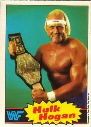 1985 O-Pee-Chee WWF Pro Wrestling Stars #16 - Hulk Hogan