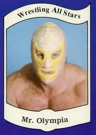 1983 Wrestling All Stars Series A #11 - Mr. Olympia