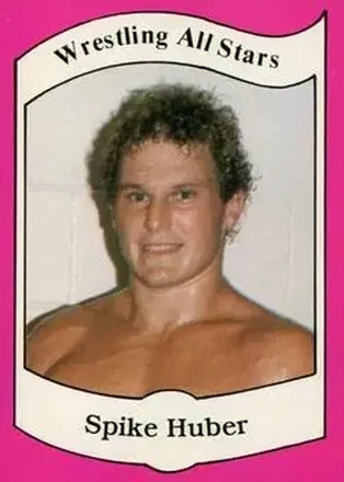 1983 Wrestling All Stars Series A #14 - Spike Huber