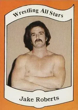 1983 Wrestling All Stars Series A #25 - Jake "The Snake" Roberts