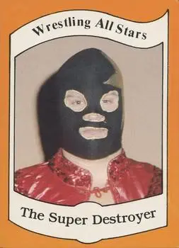 1983 Wrestling All Stars Series A #26 - The Super Destroyer - Front