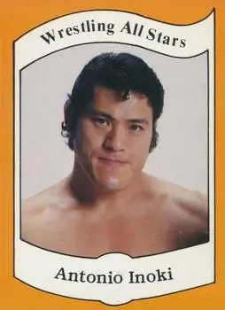 1983 Wrestling All Stars Series A #27 - Antonio Inoki - Front