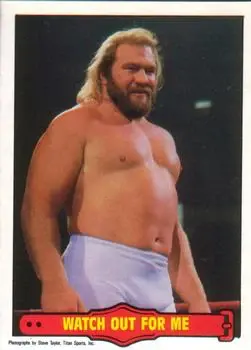 1985 O-Pee-Chee WWF Pro Wrestling Stars Series 2 #28 - Card #28 - Front