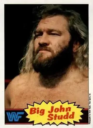 1985 Topps WWF Pro Wrestling Stars #12 - Big John Studd