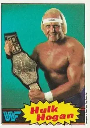 1985 Topps WWF Pro Wrestling Stars #16 - Hulk Hogan