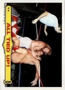 1985 Topps WWF Pro Wrestling Stars #27 - Card #27 - Front