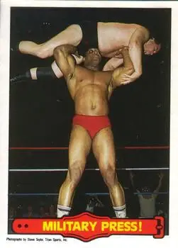 1985 O-Pee-Chee WWF Pro Wrestling Stars Series 2 #36 - Card #36 - Front