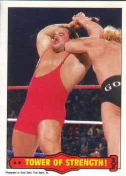 1985 O-Pee-Chee WWF Pro Wrestling Stars Series 2 #37 - Card #37 - Front