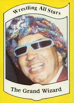 1983 Wrestling All Stars Series A #33 - The Grand Wizard - Front