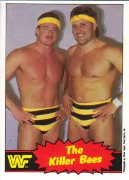 1985 O-Pee-Chee WWF Pro Wrestling Stars Series 2 #46 - The Killer Bees