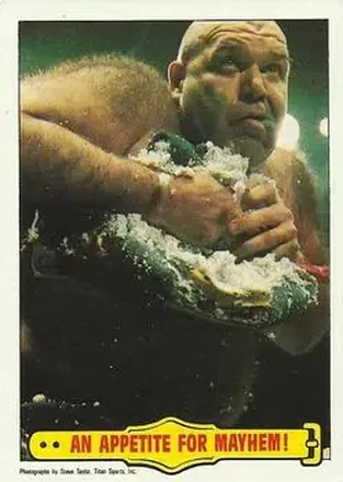 1985 Topps WWF Pro Wrestling Stars #31 - Card #31
