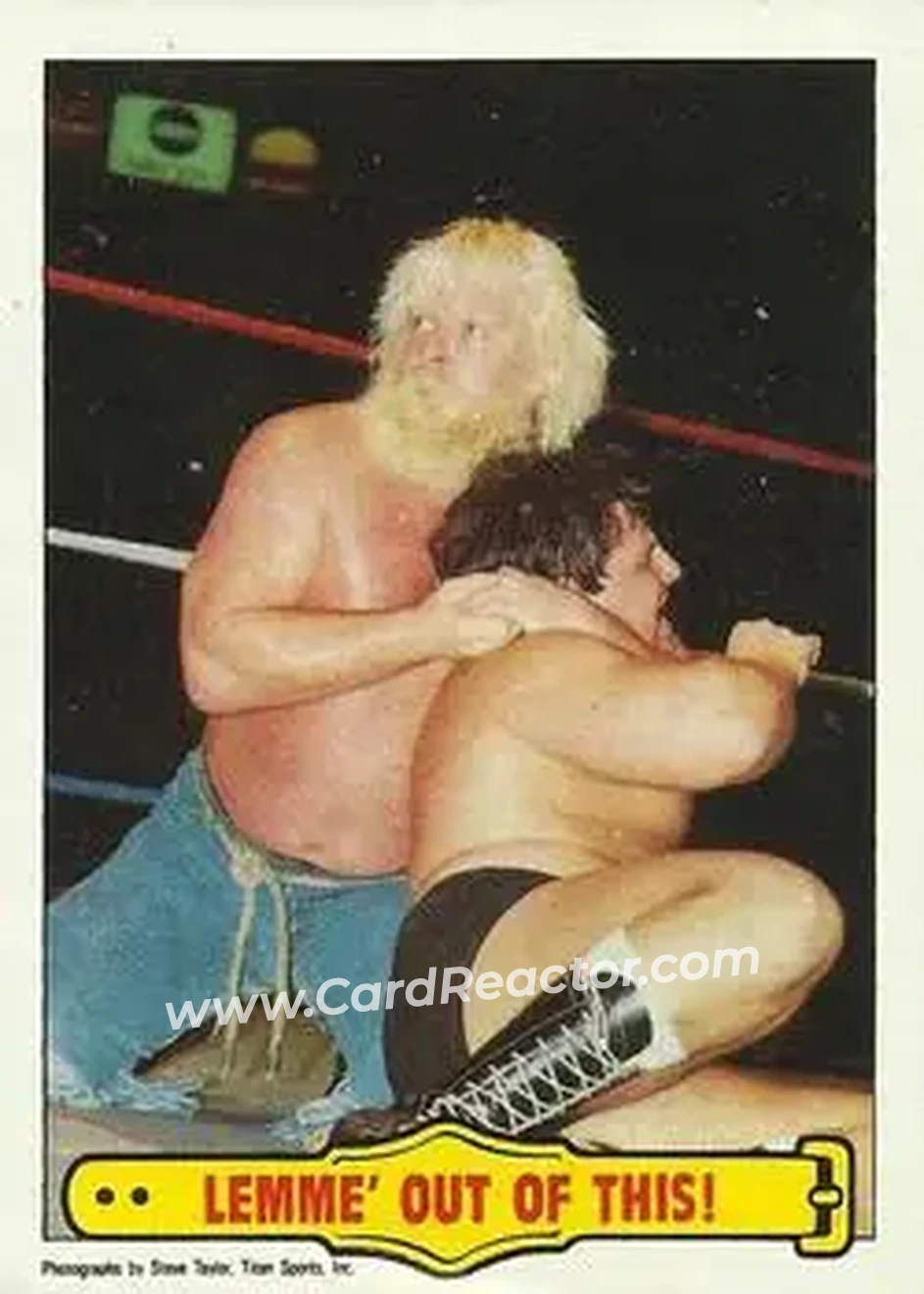 1985 Topps WWF Pro Wrestling Stars #35 - Card #35 1985 Topps WWF Pro Wrestling Stars #35 - Card #35