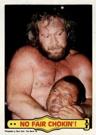 1985 Topps WWF Pro Wrestling Stars #36 - Card #36
