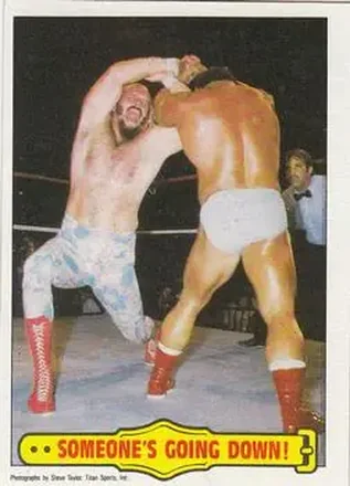 1985 Topps WWF Pro Wrestling Stars #39 - Card #39