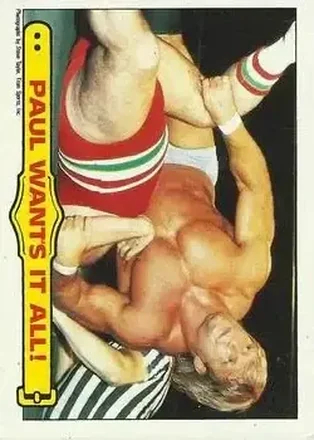 1985 Topps WWF Pro Wrestling Stars #44 - Card #44