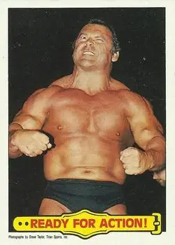 1985 Topps WWF Pro Wrestling Stars #46 - Card #46 - Front